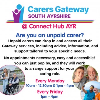 Carers Gateway Drop-In - Connect South Ayrshire Hub, Sandgate